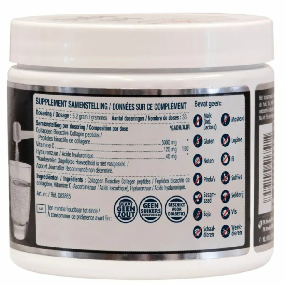 2x Lucovitaal Collageen Super 5000mg Poeder 171,6 gr