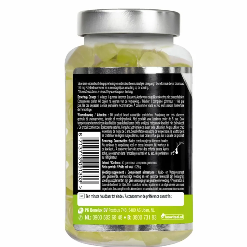 2x Lucovitaal Gummies Stoelgang 50 gummies
