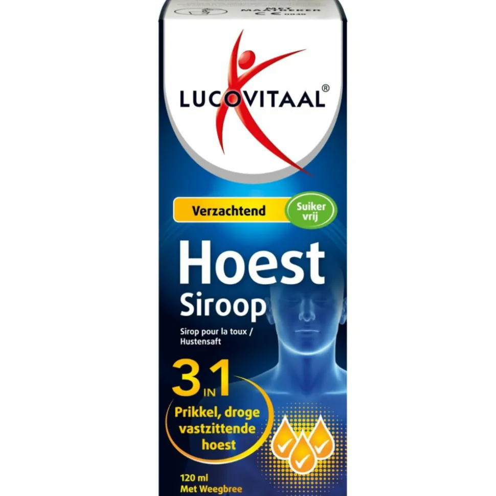 2x Lucovitaal Hoestsiroop 120 ml