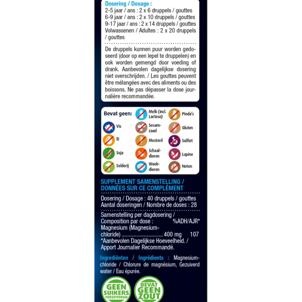2x Lucovitaal Magnesium Druppels 50 ml