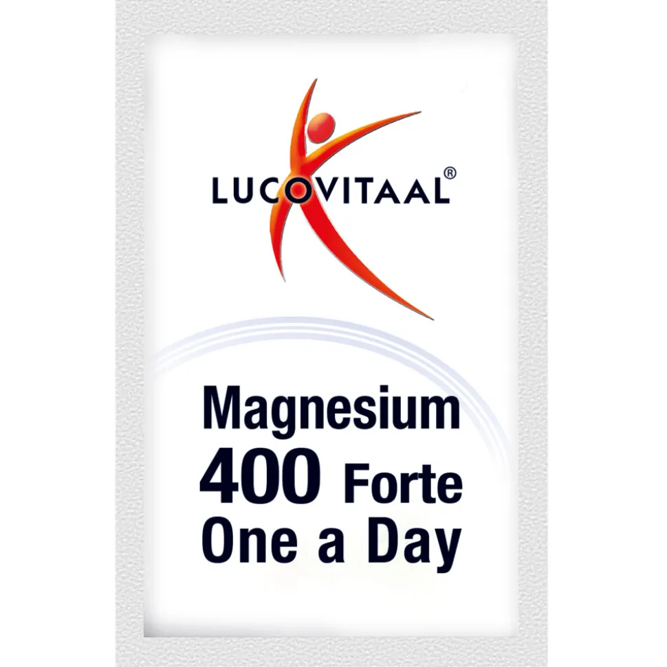 2x Lucovitaal Magnesium 400 Forte One a Day 20 sachets