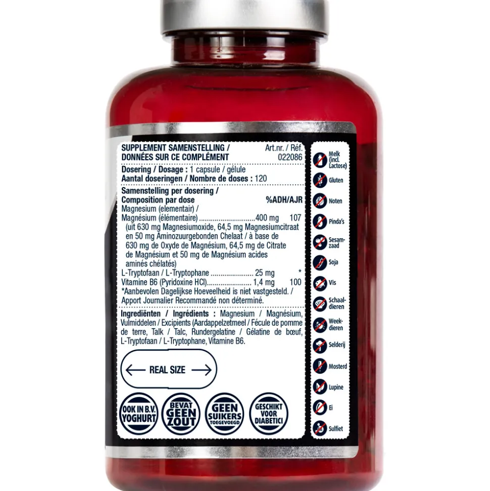 2x Lucovitaal Magnesium 400 met l-tryptofaan 120 capsules