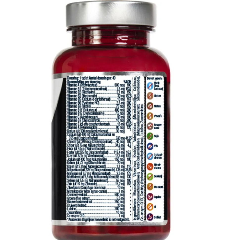 2x Lucovitaal Multi + Compleet Vrouw 120 tabletten