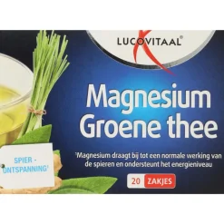 2x Lucovitaal Thee Magnesium 20 stuks