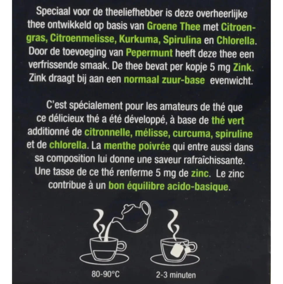 2x Lucovitaal Thee Zuur Base 20 stuks