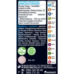 2x Lucovitaal Vitamine B12 1000mcg 30 kauwtabletten