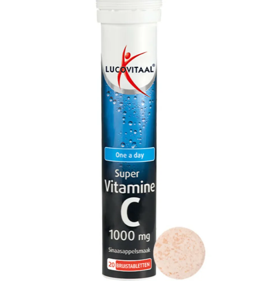 2x Lucovitaal Vitamine C 1000mg 20 bruistabletten