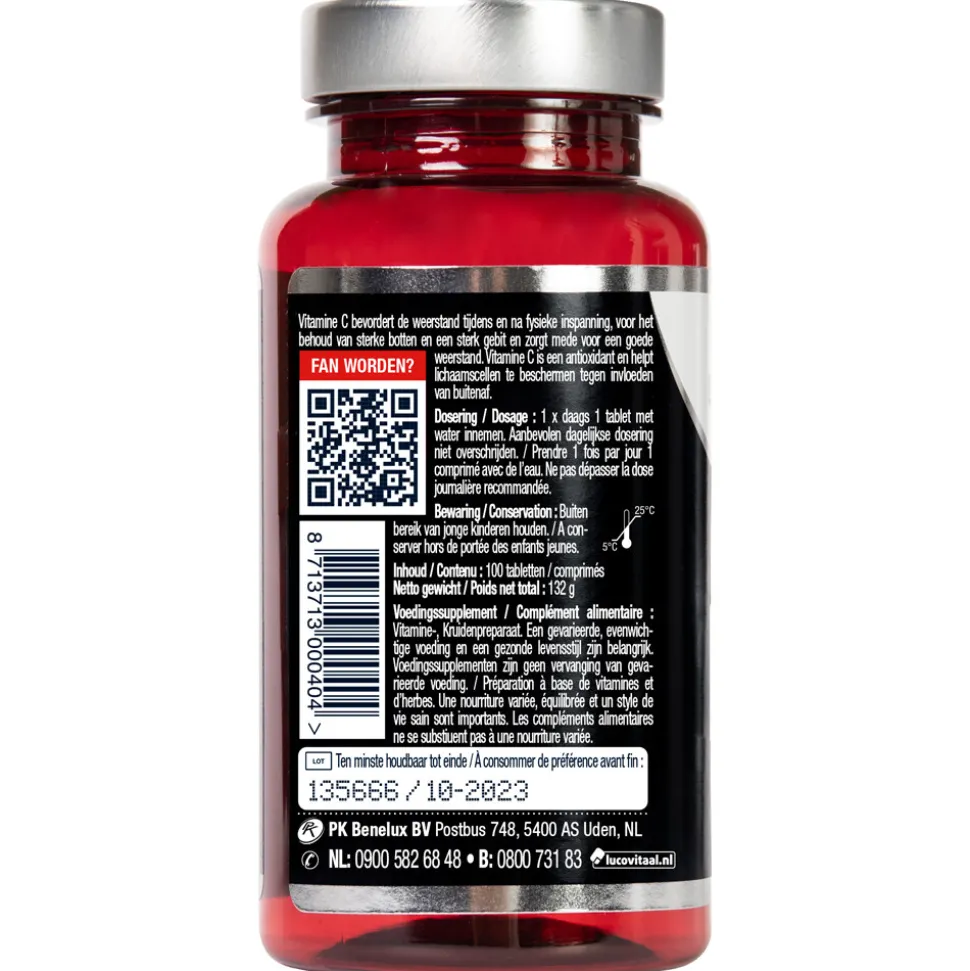 2x Lucovitaal Vitamine C 1000 100 tabletten