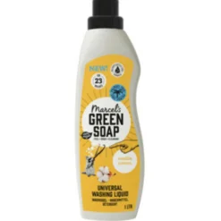 6x Marcel's Green Soap Wasmiddel Katoen & Vanille 23 Wasbeurten 1 liter