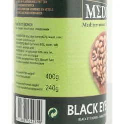 3x Mediza Black Eye Bonen 400 gr