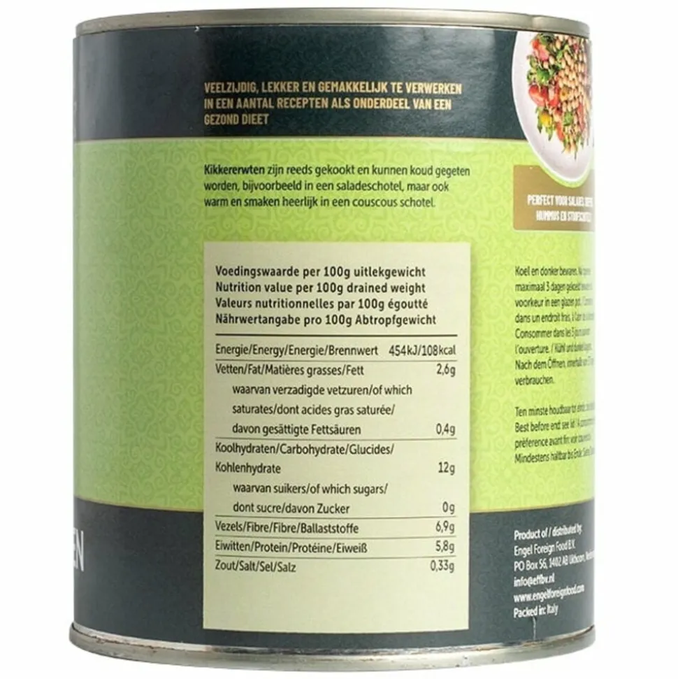 3x Mediza Kikkererwten 800 gr