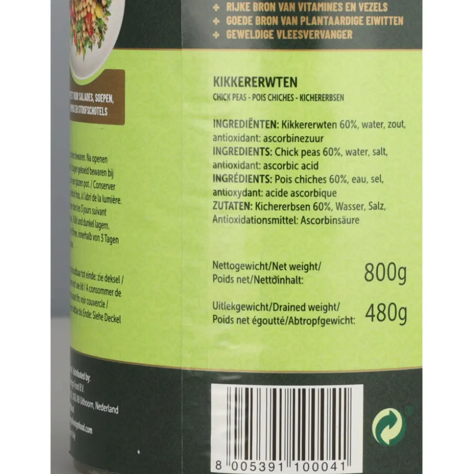 3x Mediza Kikkererwten 800 gr