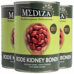 3x Mediza Rode Kidney Bonen 400 gr