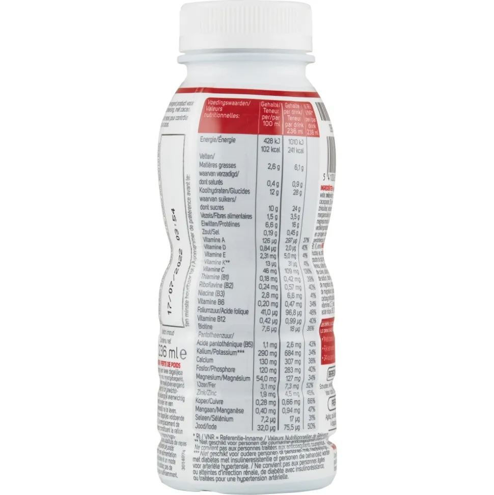 8x Modifast Intensive Drink Chocolade 236 ml