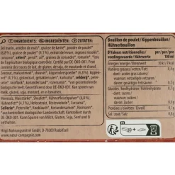12x Natur Compagnie Kippenbouillon Bio 8 stuks