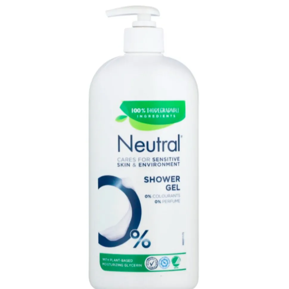 6x Neutral Showergel Parfumvrij 900 ml