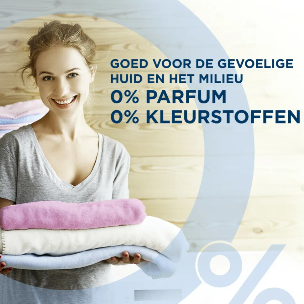 4x Neutral Waspoeder Kleur 18 Wasbeurten 1,187 kg