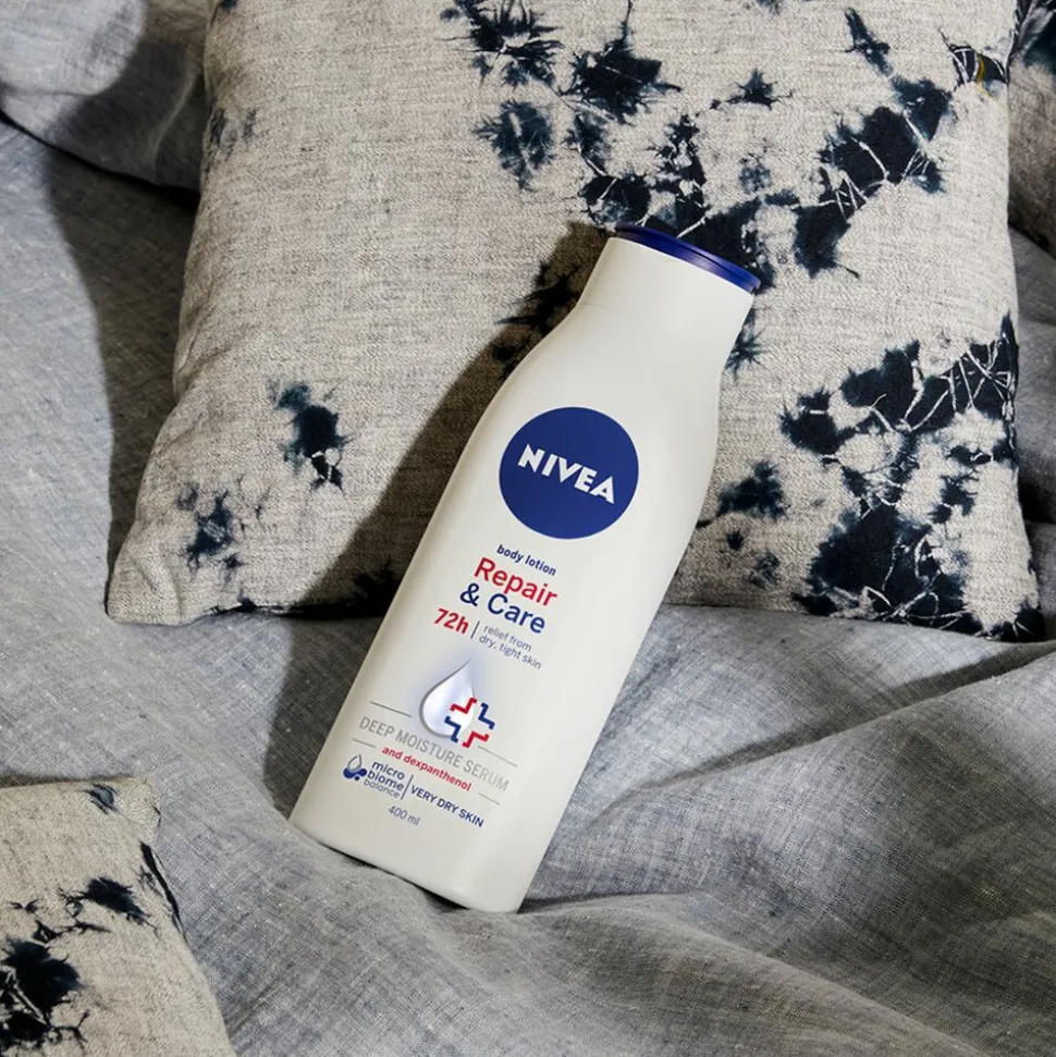 12x NIVEA Bodylotion Repair & Care 400 ml