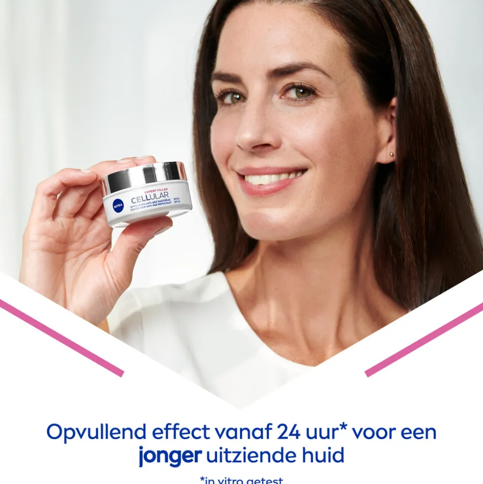 3x NIVEA Cellular Filler Dagcrème Anti-Age SPF 30 50 ml
