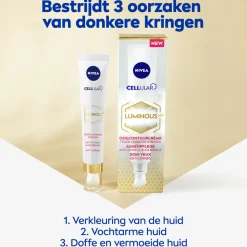 3x NIVEA Oogcontourcrème Luminous 630 15 ml