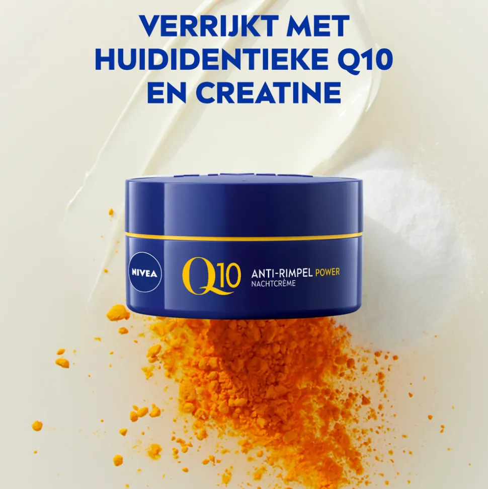 3x NIVEA Q10 Nachtcrème Power Anti-Rimpel 50 ml