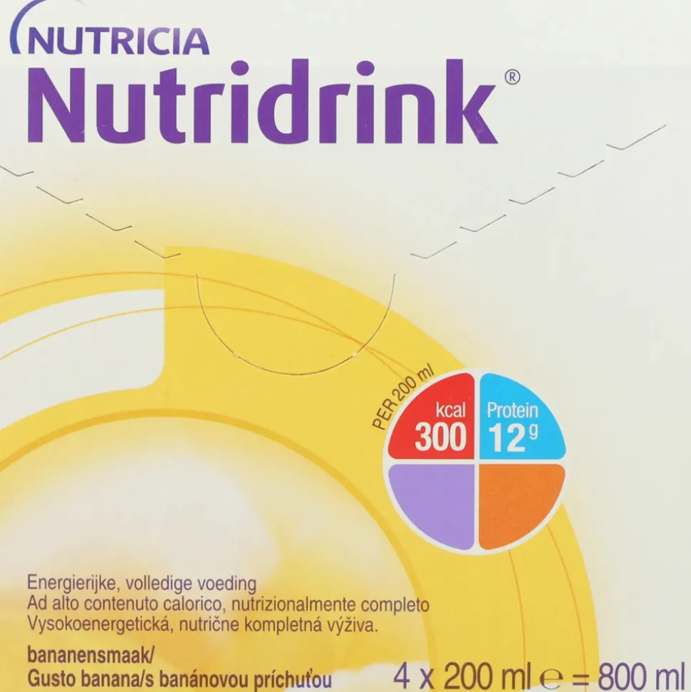3x Nutricia Nutridrink Banaan 4 x 200 ml
