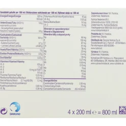 3x Nutricia Nutridrink Banaan 4 x 200 ml