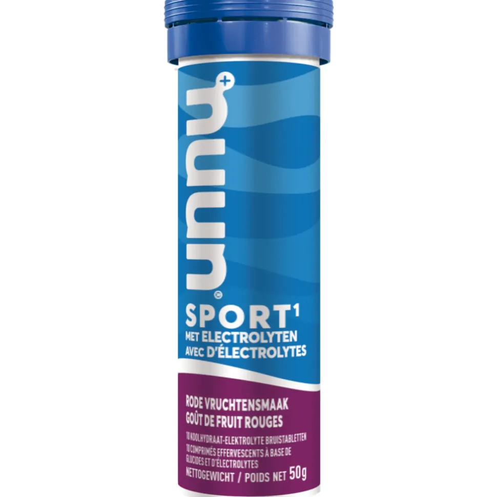 3x Nuun Sport Rode Vruchten 10 bruistabletten