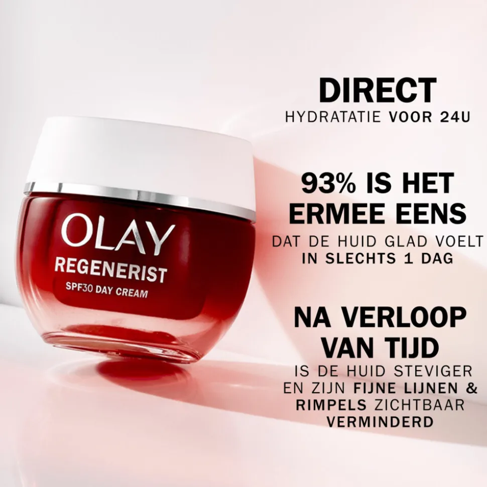 4x Olay Dagcrème Regenerist met SPF30 50 ml
