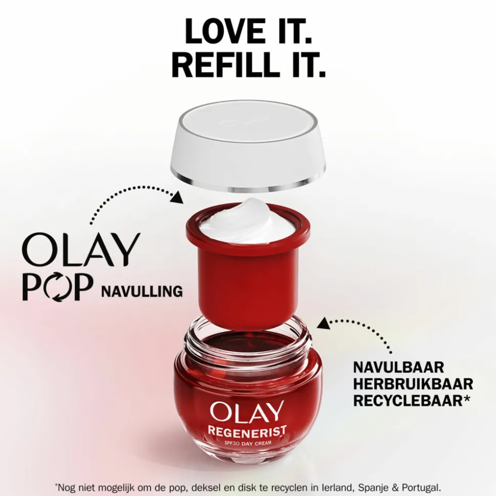 4x Olay Dagcrème Regenerist met SPF30 50 ml