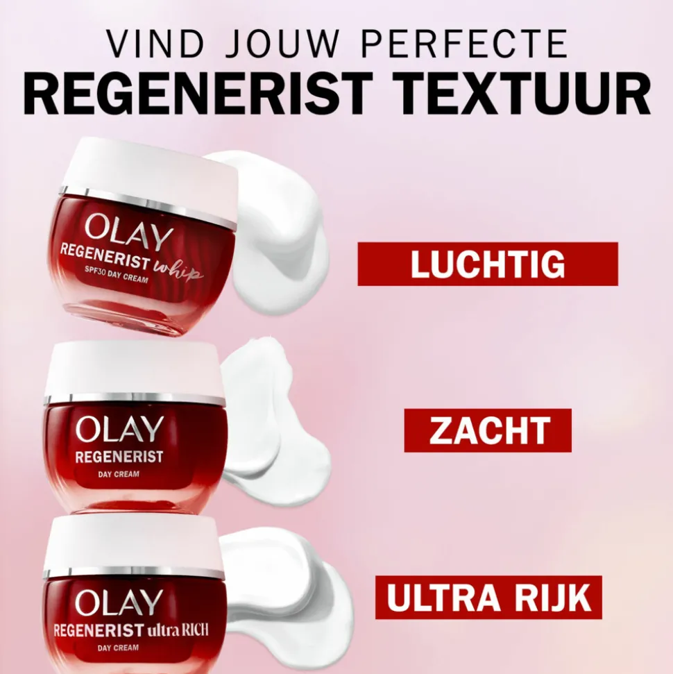 4x Olay Dagcrème Regenerist met SPF30 50 ml