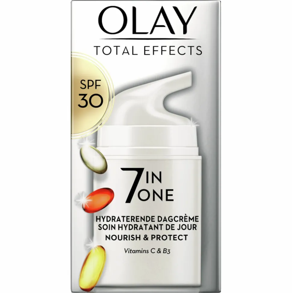 4x Olay Total Effects 7-in-1 Dagcrème SPF 30 50 ml