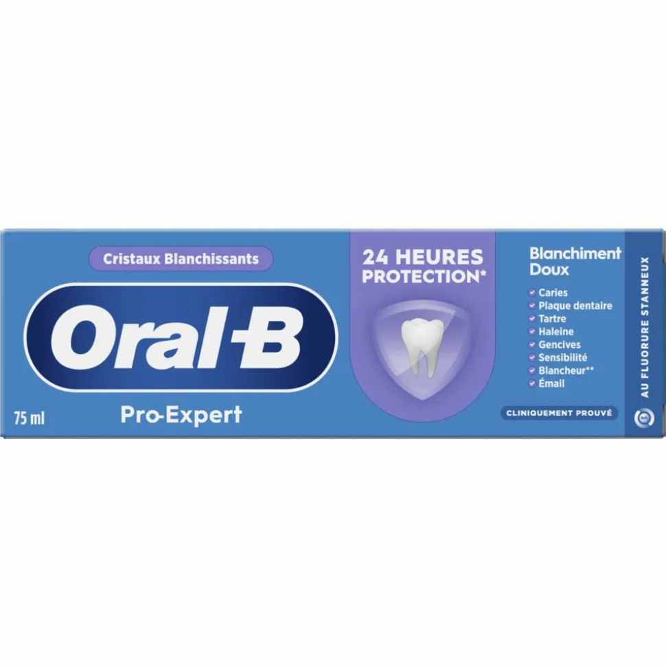 12x Oral-B Tandpasta Pro-Expert Zachte Whitening 75 ml