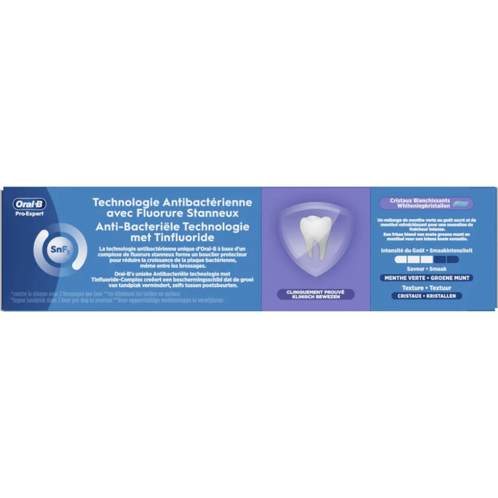 12x Oral-B Tandpasta Pro-Expert Zachte Whitening 75 ml