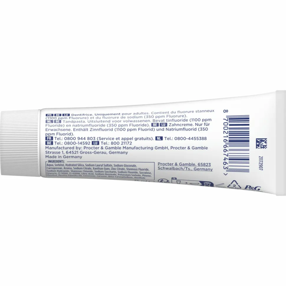 12x Oral-B Tandpasta Professional Gezonde Whitening Arctic Fresh 75 ml