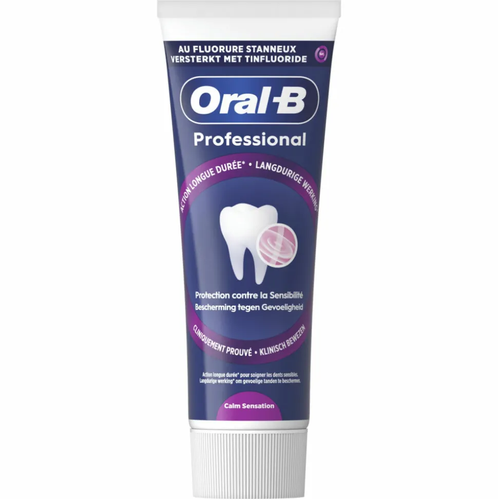 12x Oral-B Tandpasta Professional Bescherming Gevoelige Tanden 75 ml