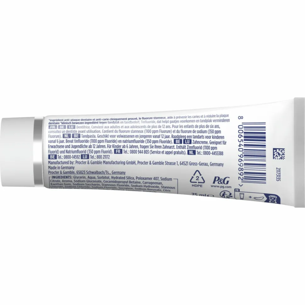 12x Oral-B Tandpasta Pro Science Clinical Density 75 ml