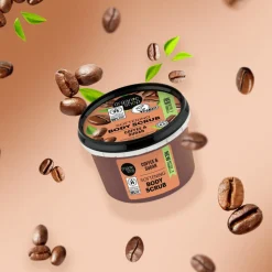 6x Organic Shop Body Scrub Brazilian Coffee 250 ml