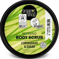 6x Organic Shop Body Scrub Lemongrass 250 ml
