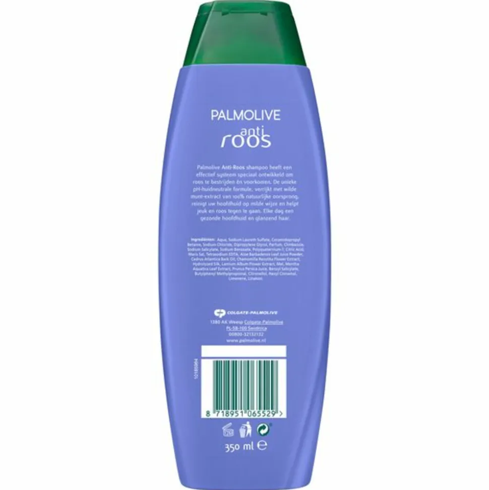 12x Palmolive Shampoo Anti-Roos 350 ml