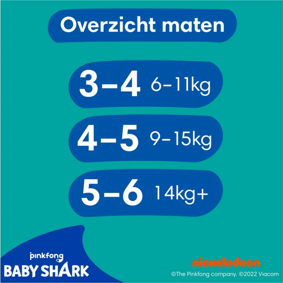 8x Pampers Splashers Zwemluiers Maat 3-4 (6-11 kg) 12 stuks