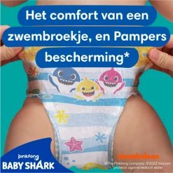 8x Pampers Splashers Zwemluiers Maat 5-6 (14 kg+) 10 stuks