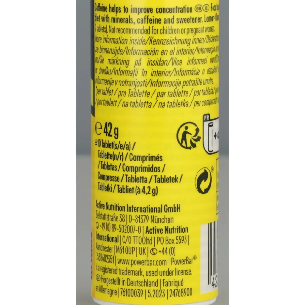 12x PowerBar Electrolyte Tabs Lemon Tonic Boost 10 tabletten