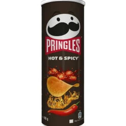10x Pringles Chips Hot & Spicy 165 gr