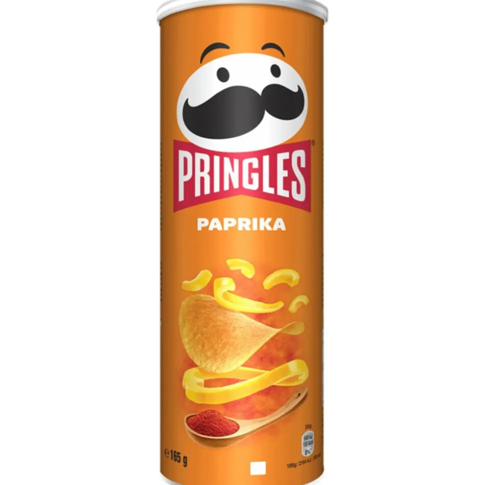 10x Pringles Chips Paprika 165 gr