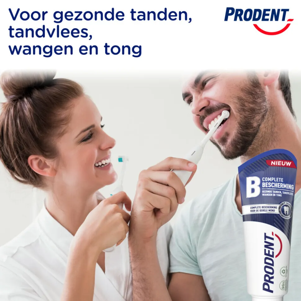 12x Prodent Tandpasta Complete Bescherming 75 ml