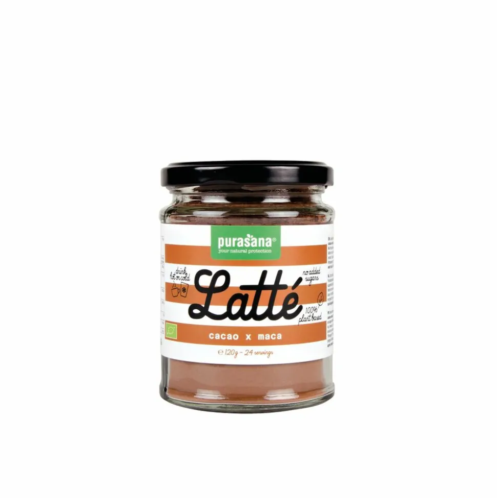 3x Purasana Cacao Maca Latté Bio 120 gr