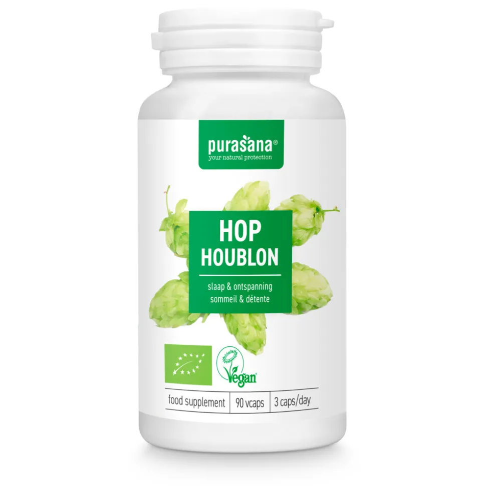 2x Purasana Hop 200 mg 90 Vegacapsules