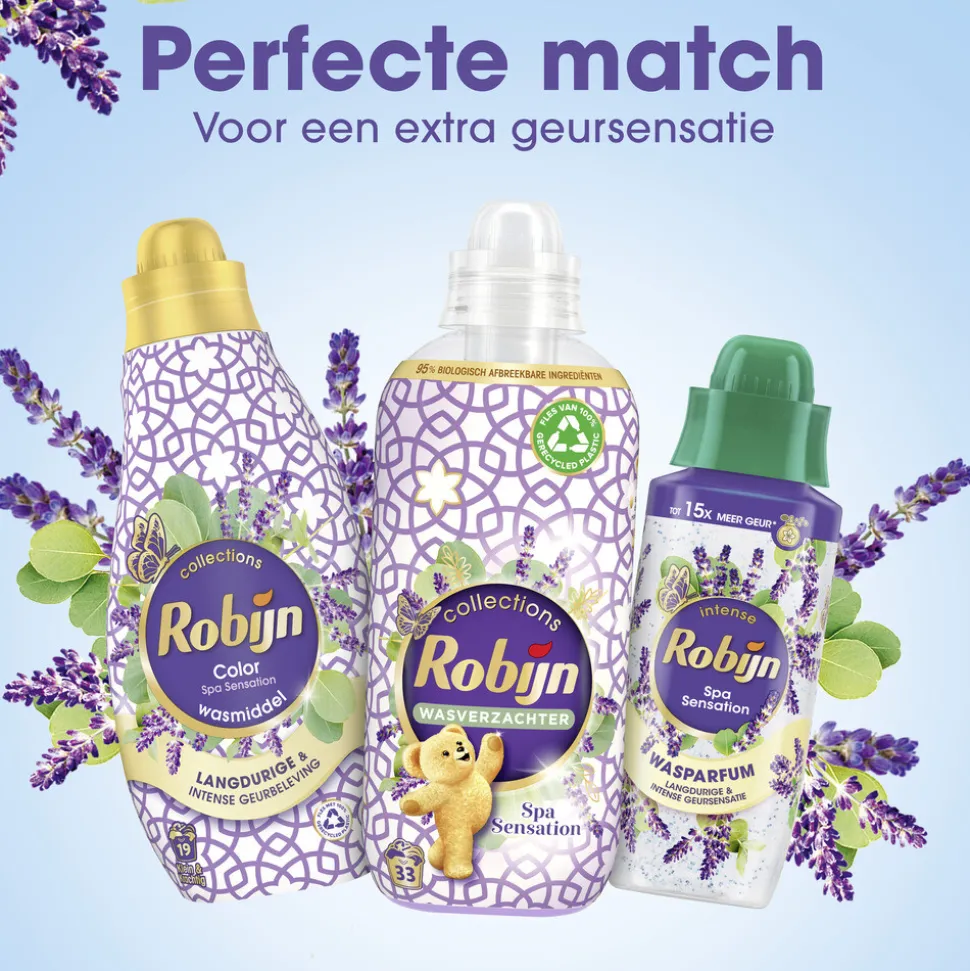 4x Robijn Wasparfum Spa Sensation 324 ml