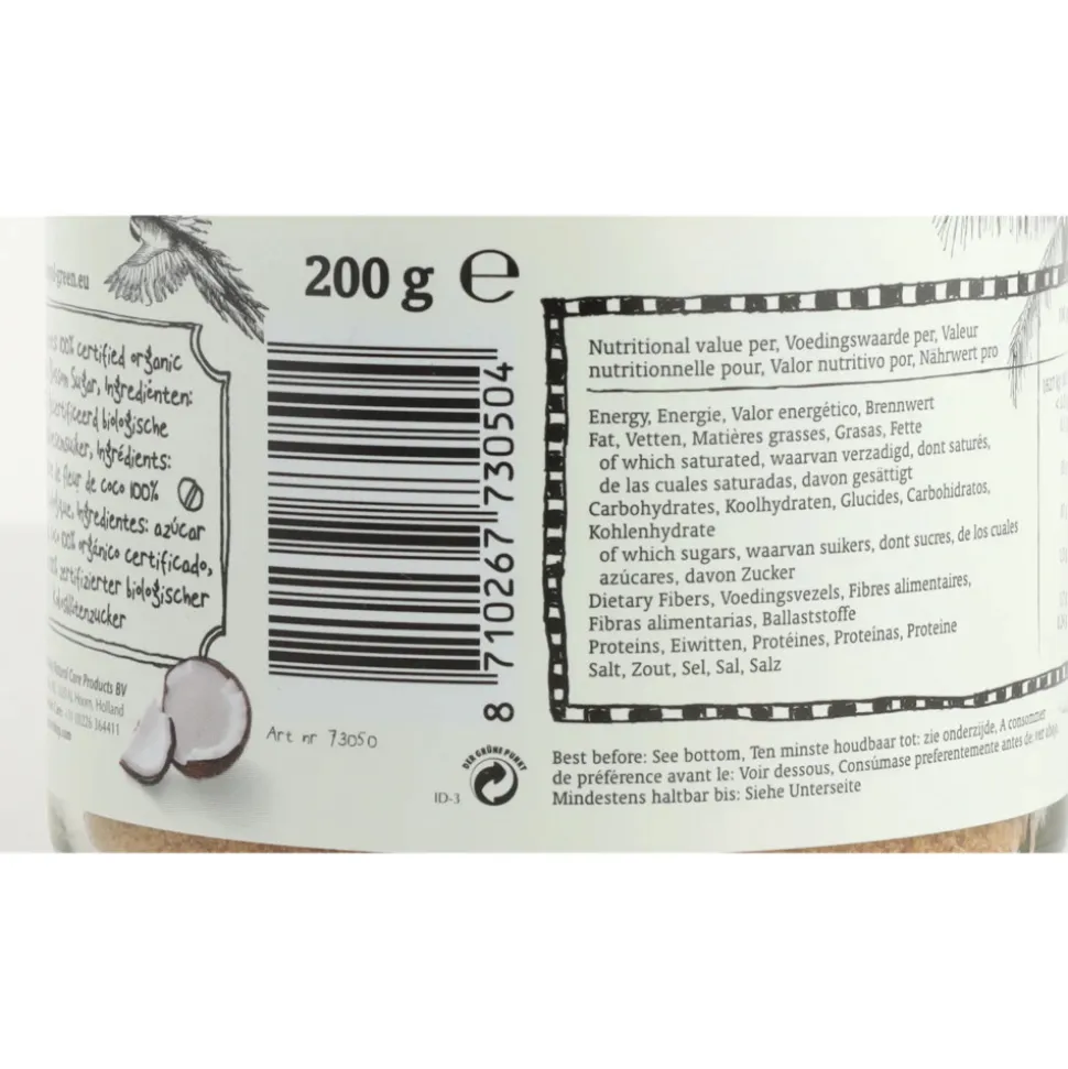 3x Royal Green Coconut Blossom Suiker 200 gr